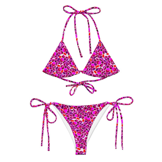 pink turtle string bikini